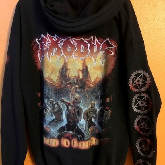 exodus band hoodie